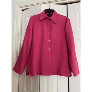 Harve Benard Fully Lined Linen Jacket